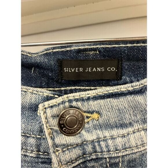 Silver Jeans Co. Gordie Loose Fit Straight Leg Jeans sz 40/32 NWT - Picture 4 of 9